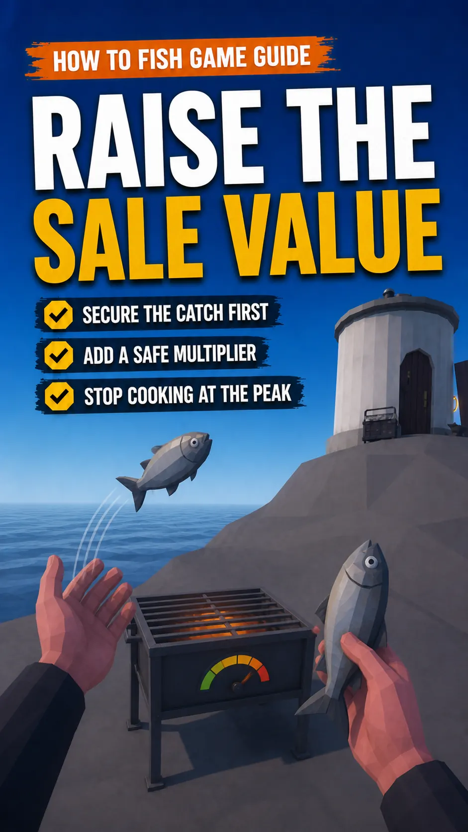 Raise value before selling infographic