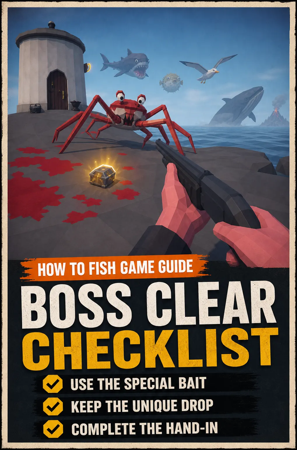 Clear every boss hand-in infographic