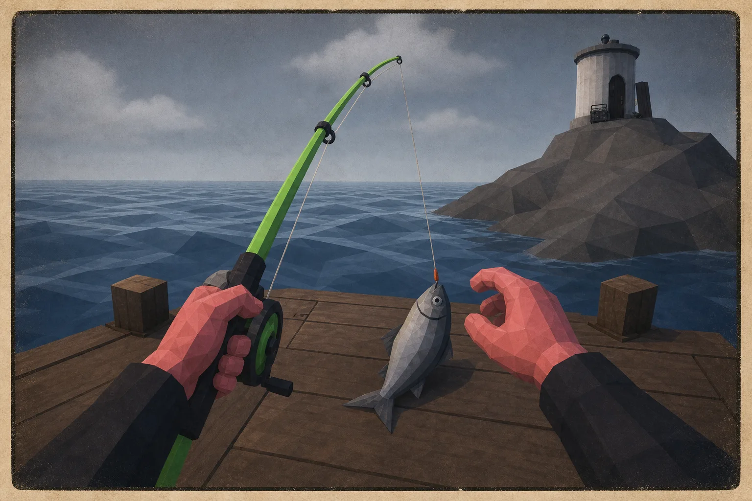 Land the first catch in How to Fish gameplay