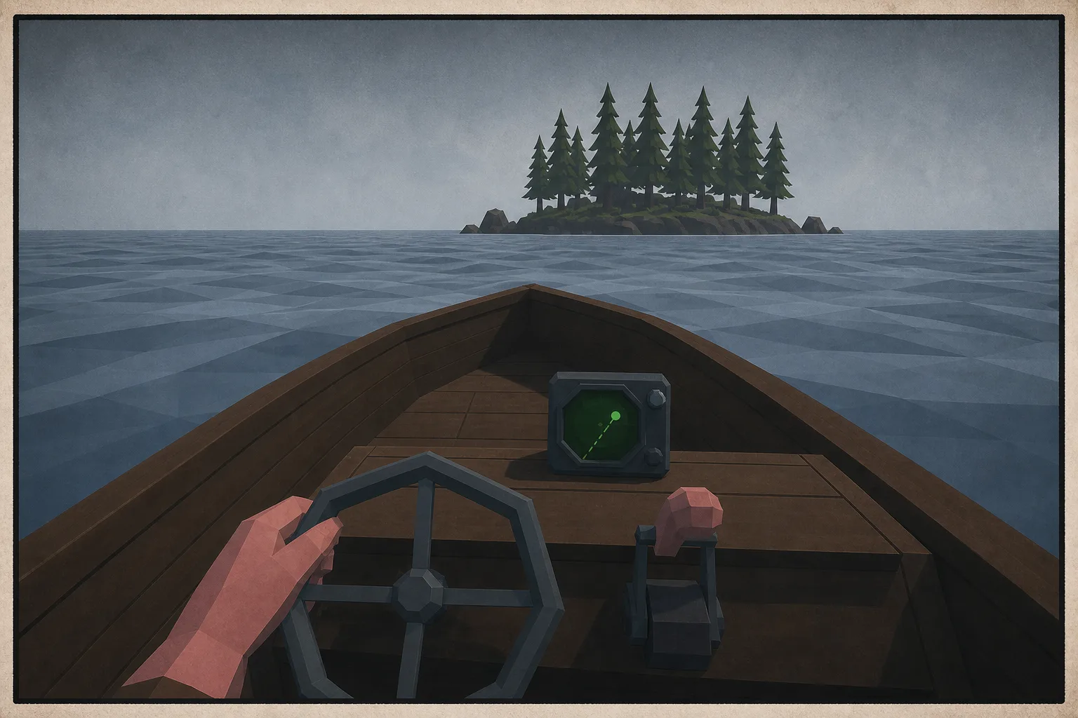 Forest destination route across the ocean in How to Fish